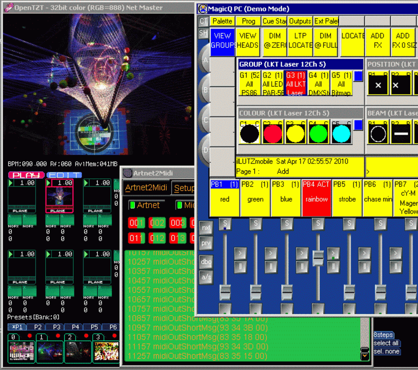 artnet2midi